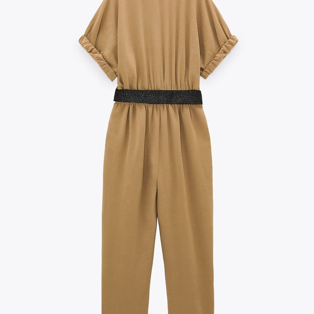 JUMPSUIT WITH BELT - Picture 3 of 3